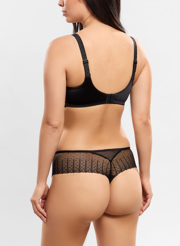 Empreinte Amour Thong in Black