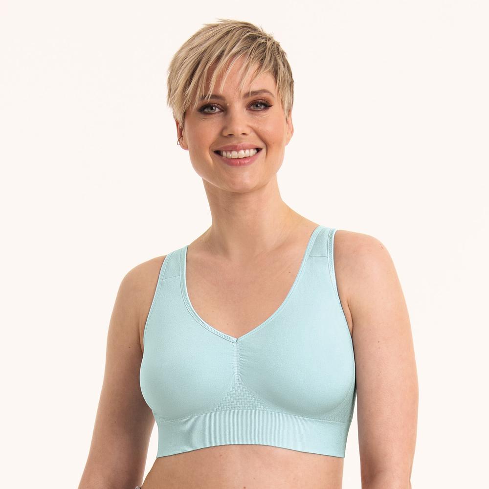 Anita Lotta Soft Cup Wireless Mastectomy Bra in Mint