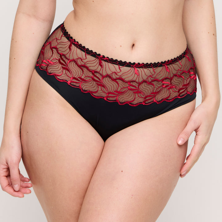 Prima Donna Springdale Full Brief in Black Rose
