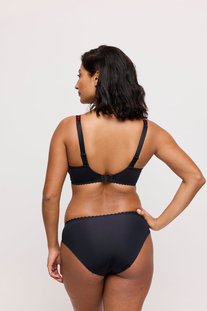 Prima Donna Springdale Rio Brief in Black Rose