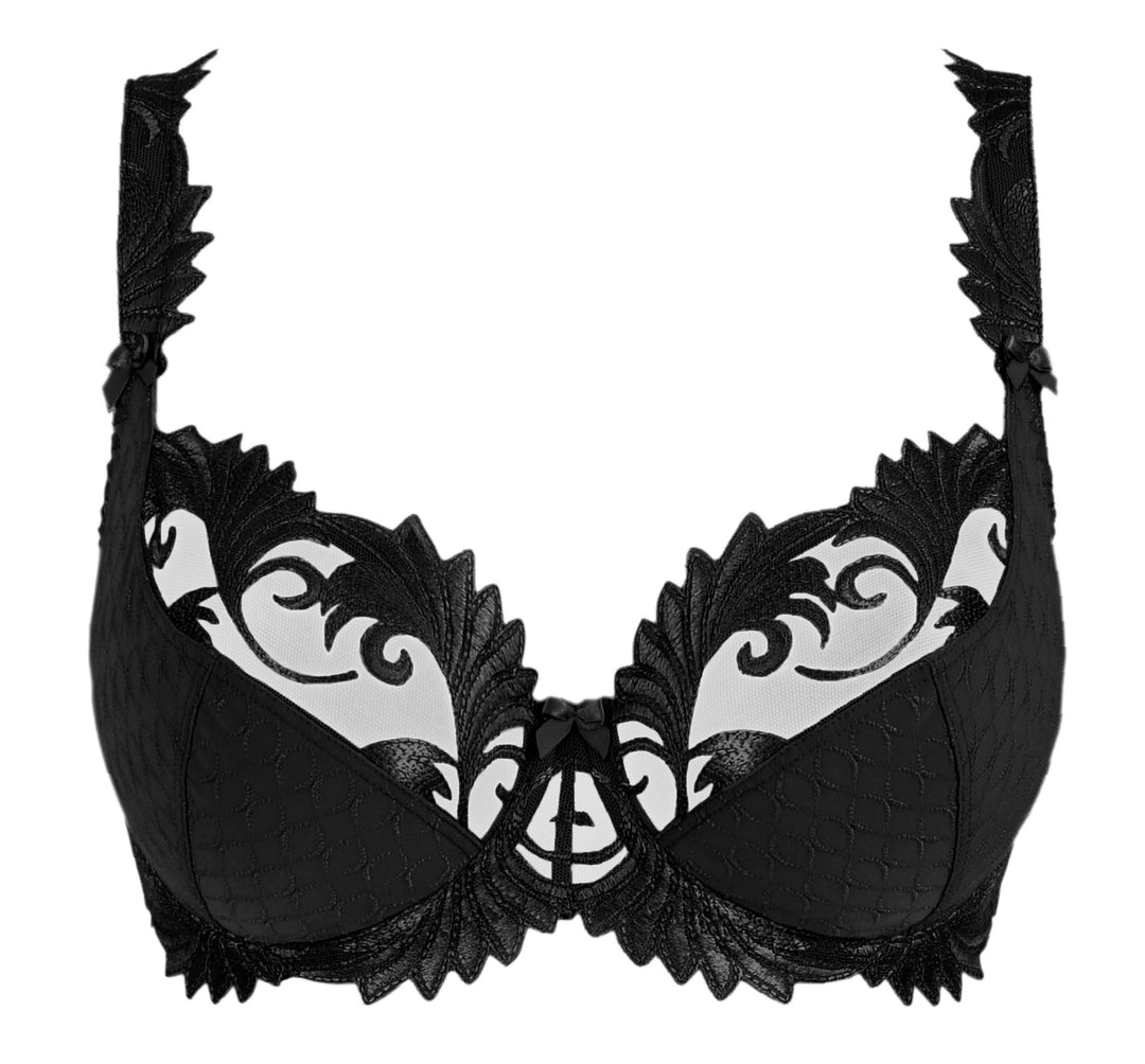 Empreinte Thalia Microfibre Low Neck Bra in Black
