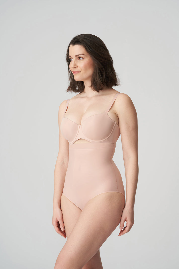 Prima Donna Figuras Shapewear High Waist Brief in Powder Rose