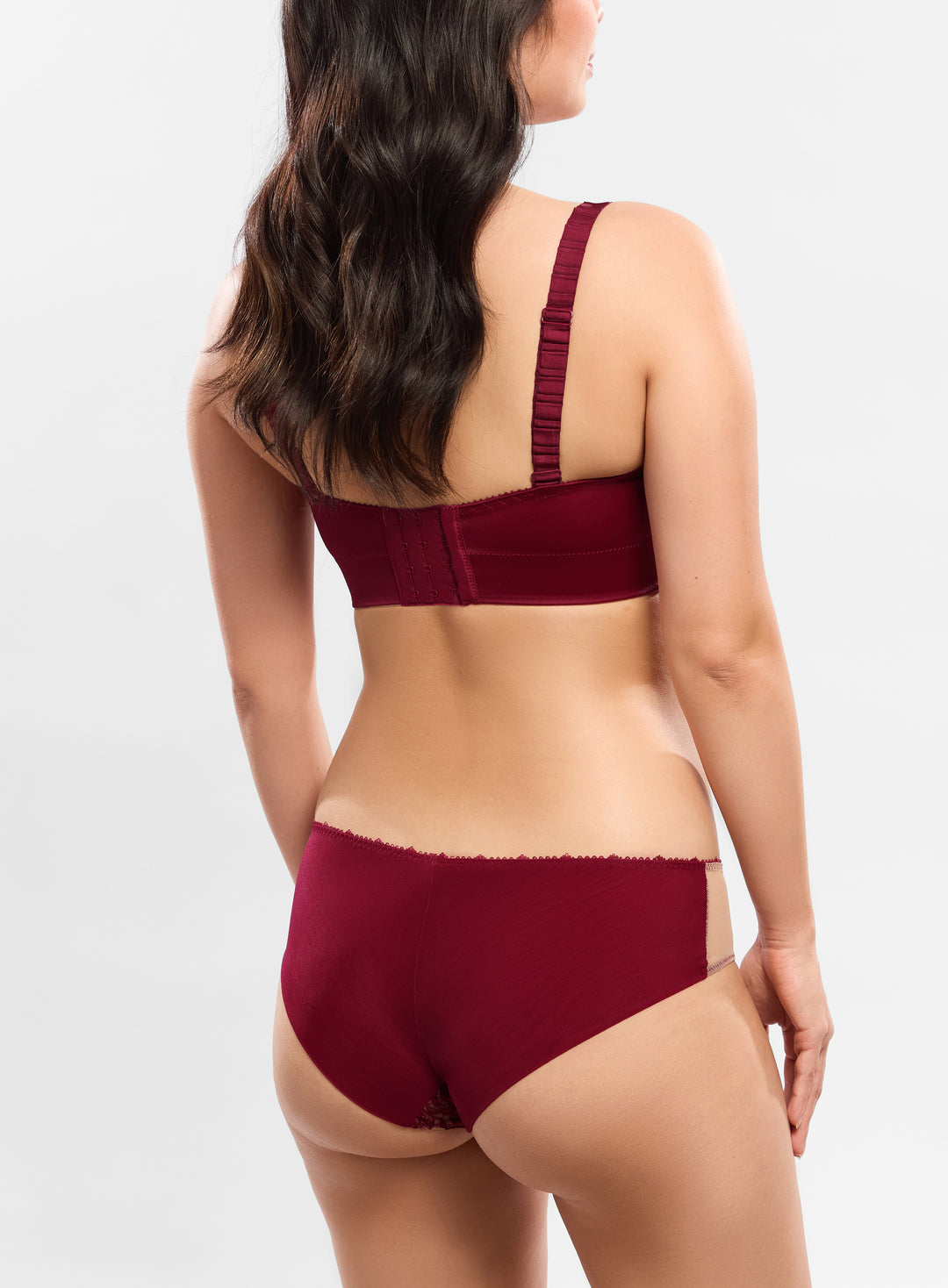 Empreinte Agathe Shorty in Amarante