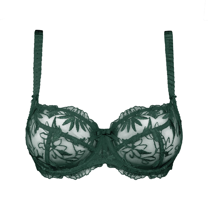 Empreinte Anouk Low Neck Bra in Emerald