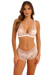 Wacoal Embrace Lace Boy Short in Angel Wing and Rose Dust