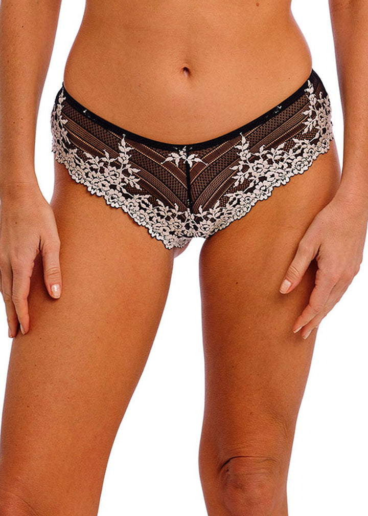 Wacoal Embrace Lace Tanga in Black