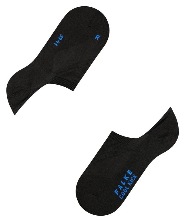 Falke Cool Kick No Show Socks in Black