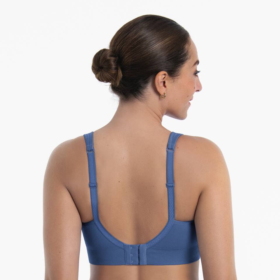 Anita Lotta Soft Cup Wireless Mastectomy Bra in Blue Heaven