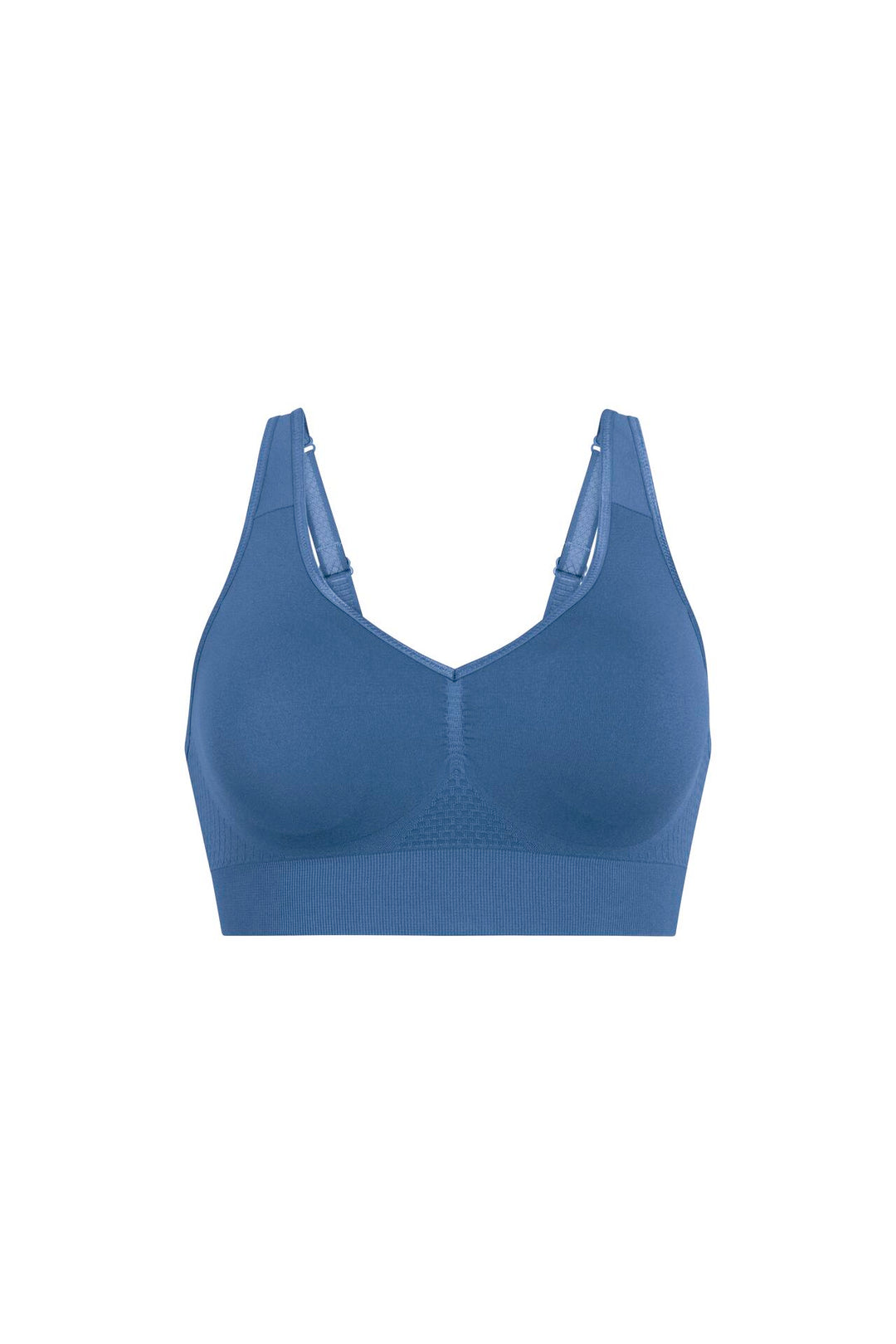 Anita Lotta Soft Cup Wireless Mastectomy Bra in Blue Heaven
