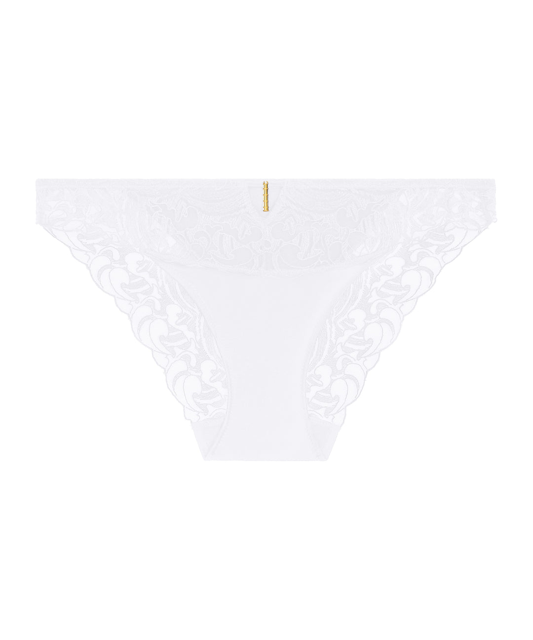 Aubade Satin Memories Italian Brief in Arctic Blue