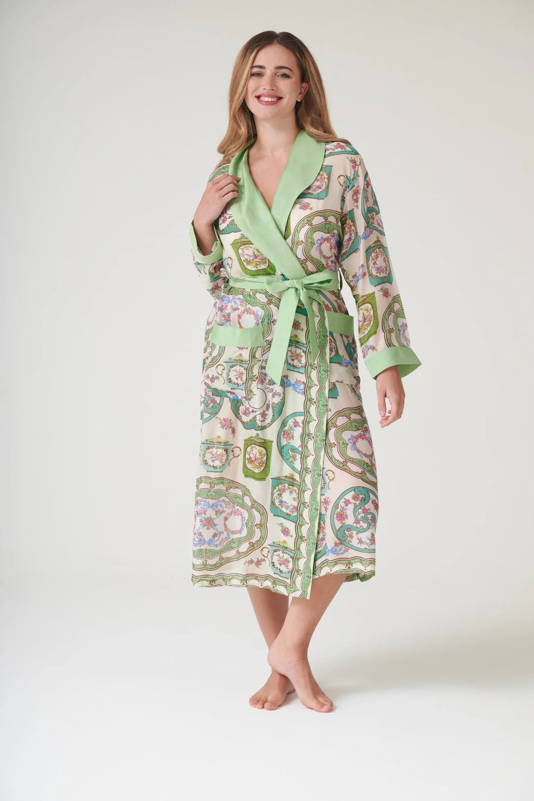 One Hundred Stars Gown in Afternoon Tea Green
