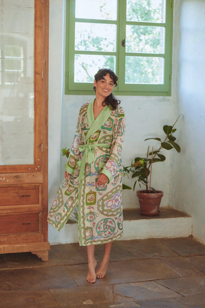 One Hundred Stars Gown in Afternoon Tea Green