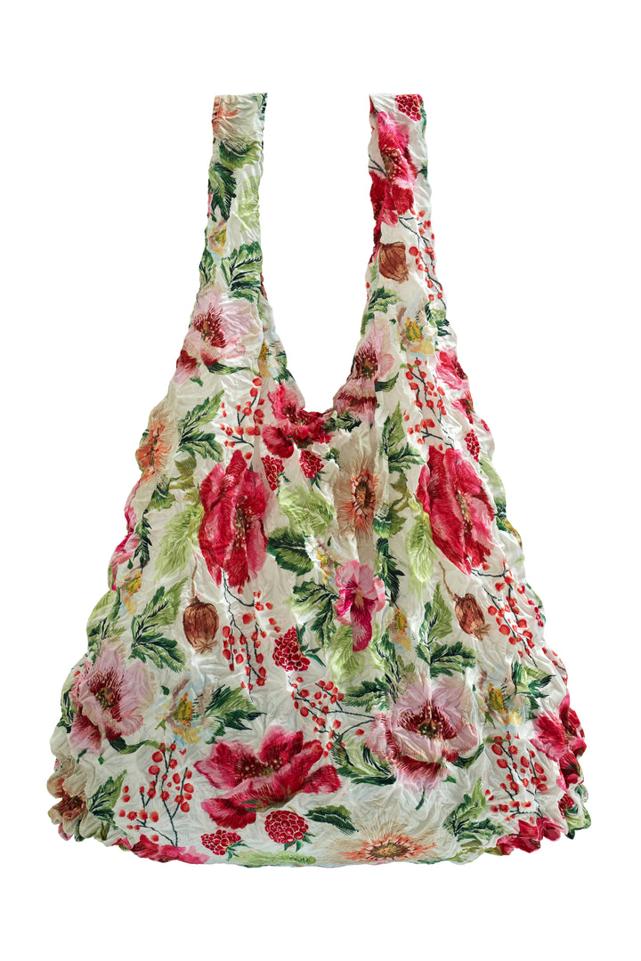 Be Bougie Eco Bag in Berries and Anenomes