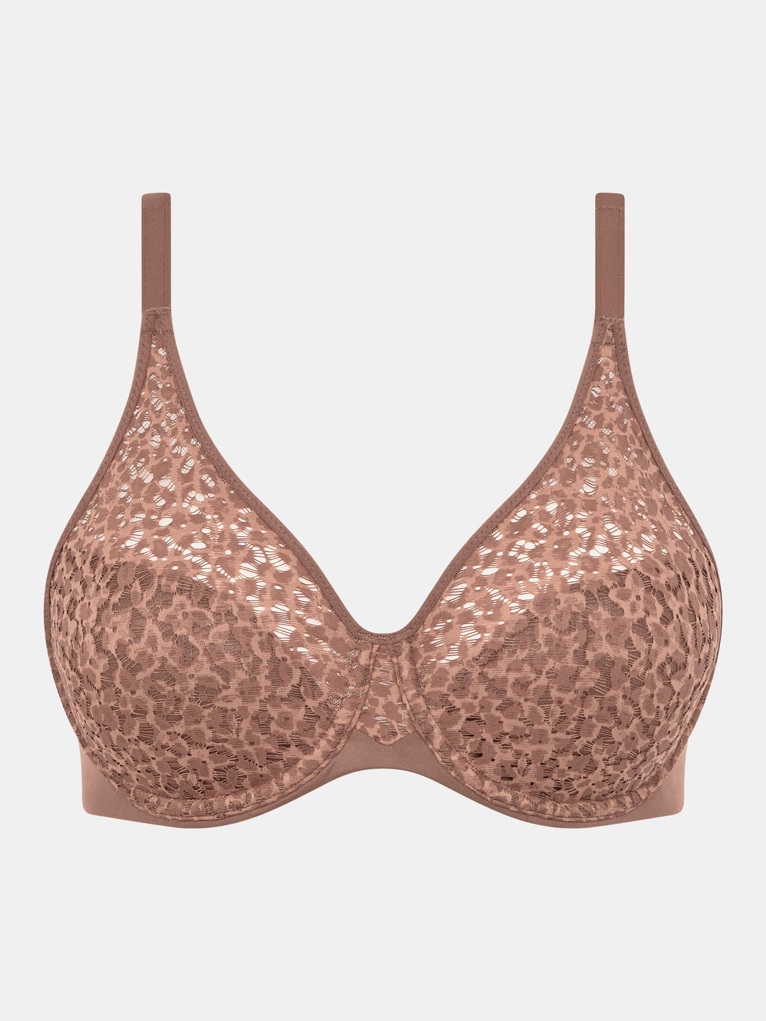 Chantelle Norah Moulded Bra (DD) in Wild Brown