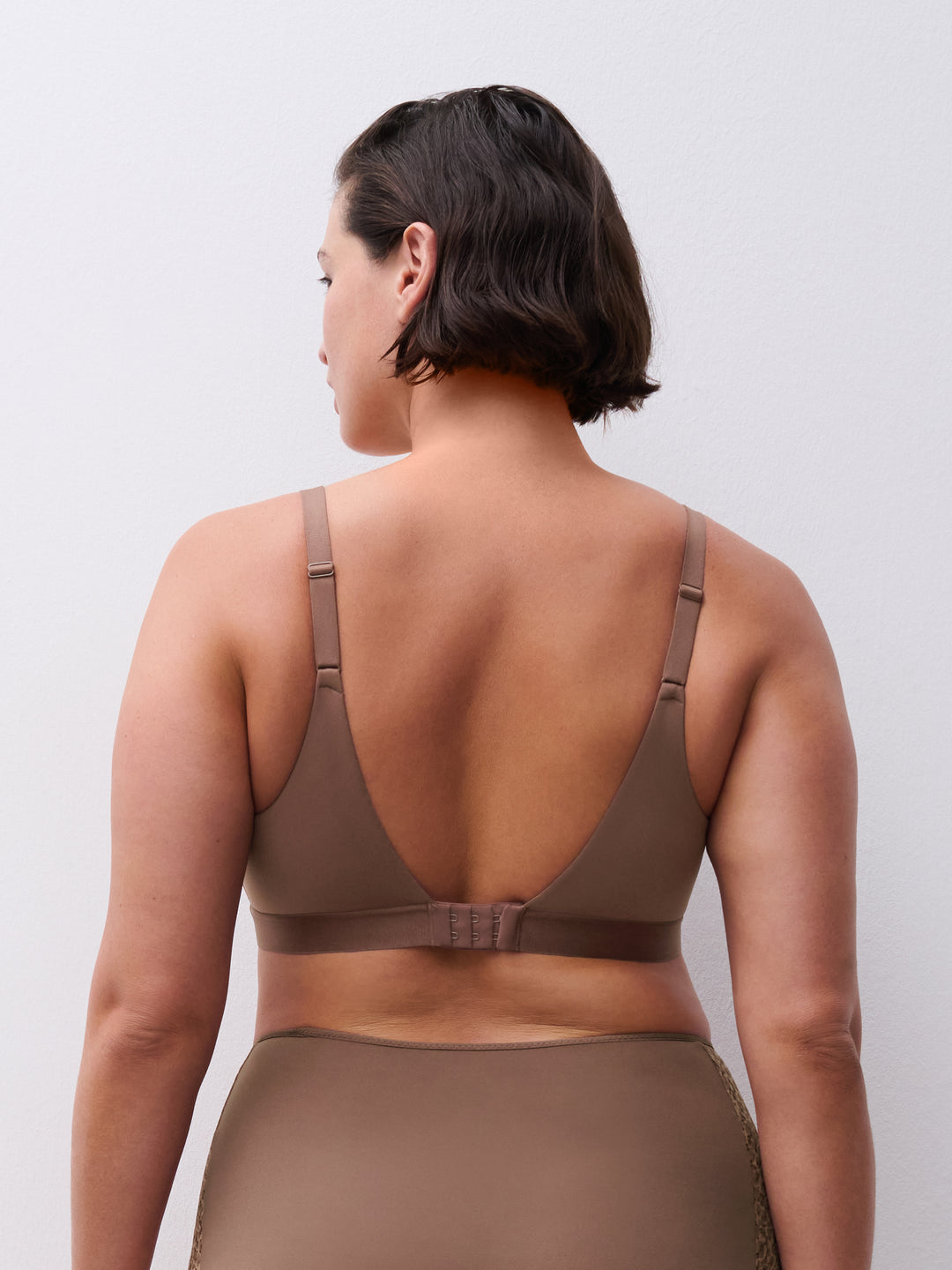 Chantelle Norah Wireless Support Bra in Wild Brown
