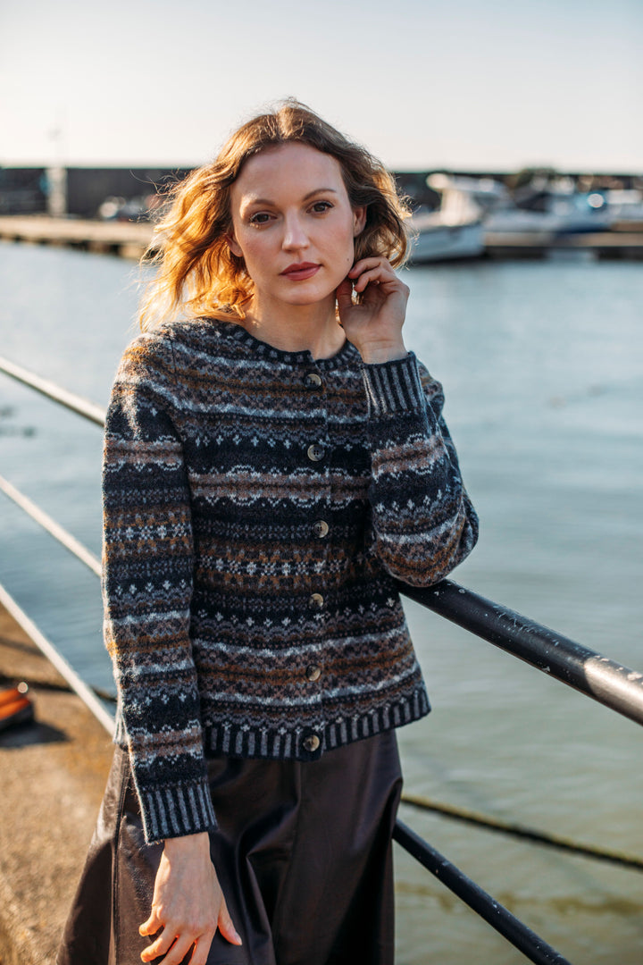 Eribe Westray Cardigan in Caithness