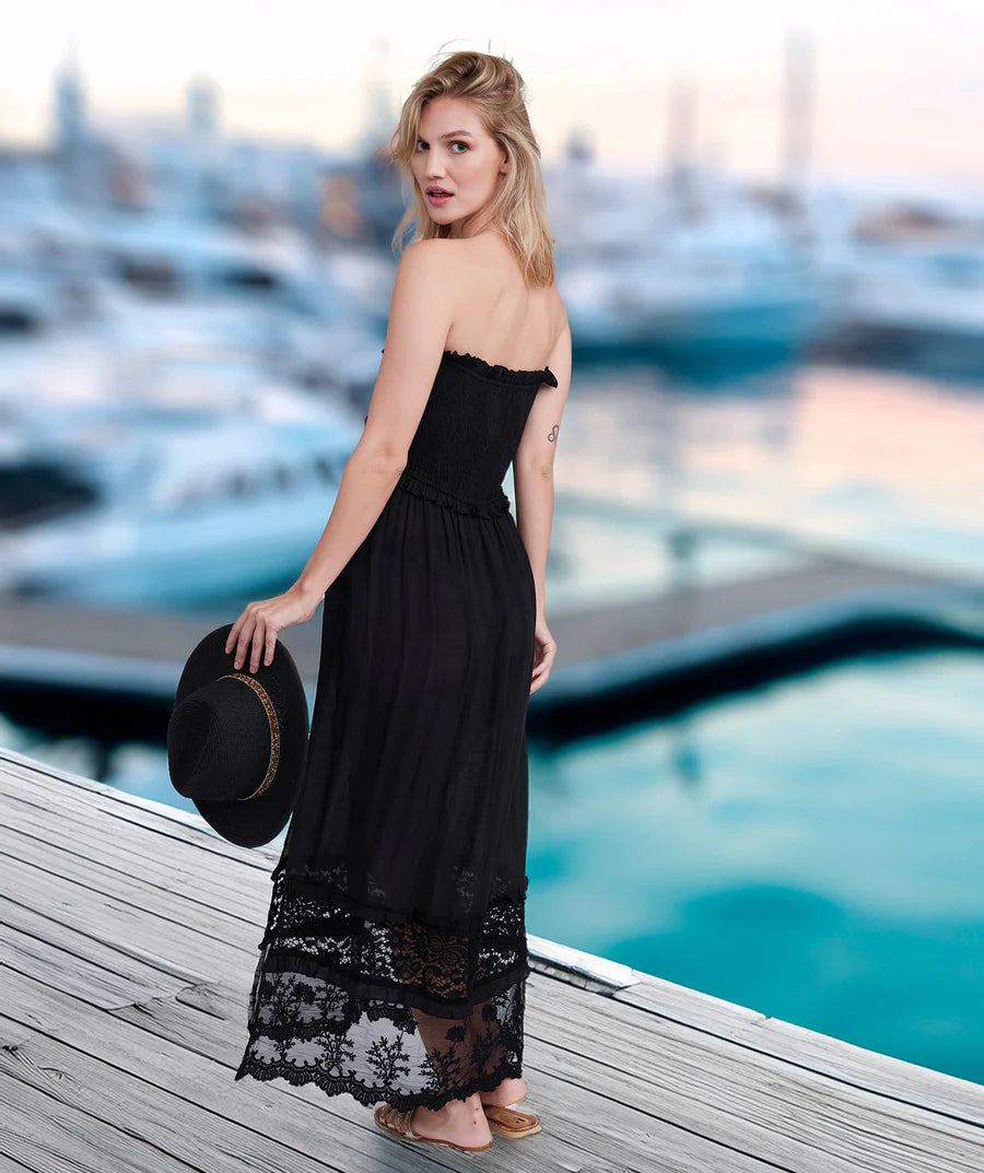 Pia Rossini Cadiz Maxi Dress in Black