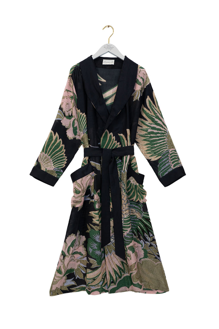One Hundred Stars Gown in Crane Emerald