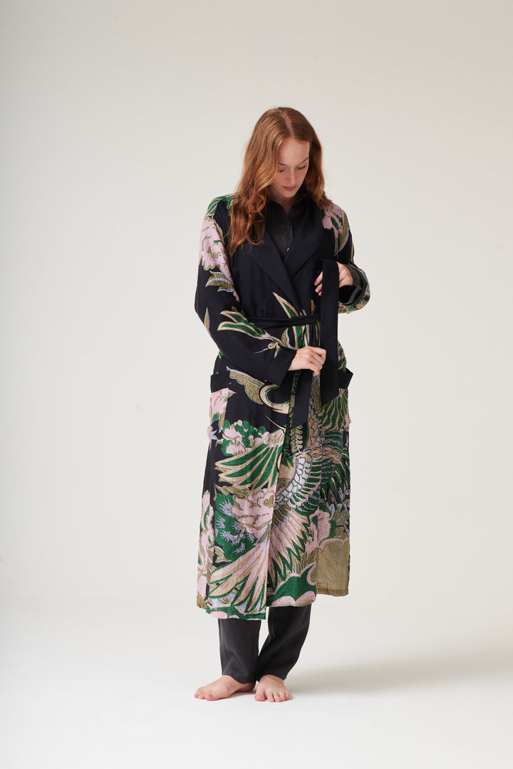 One Hundred Stars Gown in Crane Emerald