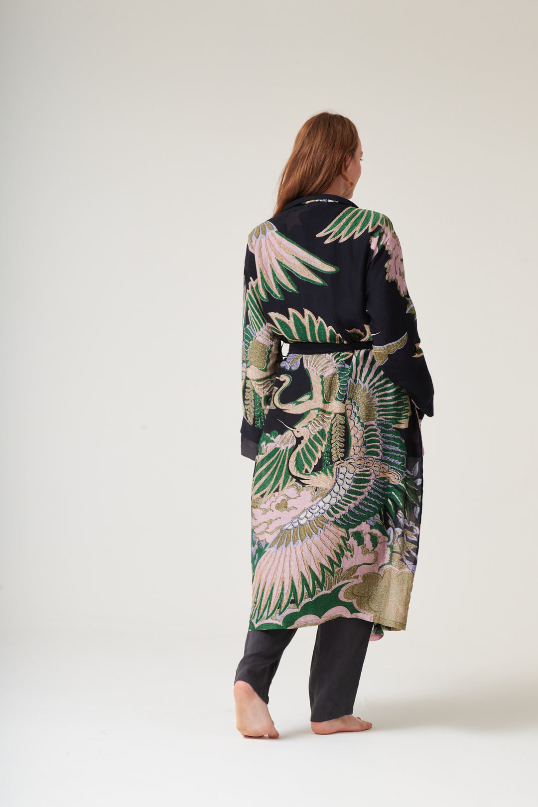 One Hundred Stars Gown in Crane Emerald