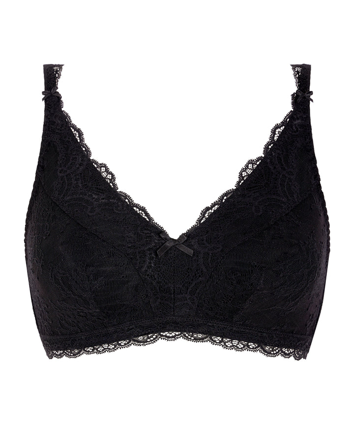 Aubade Dance of the Senses Post-Op Triangle Bra in Black