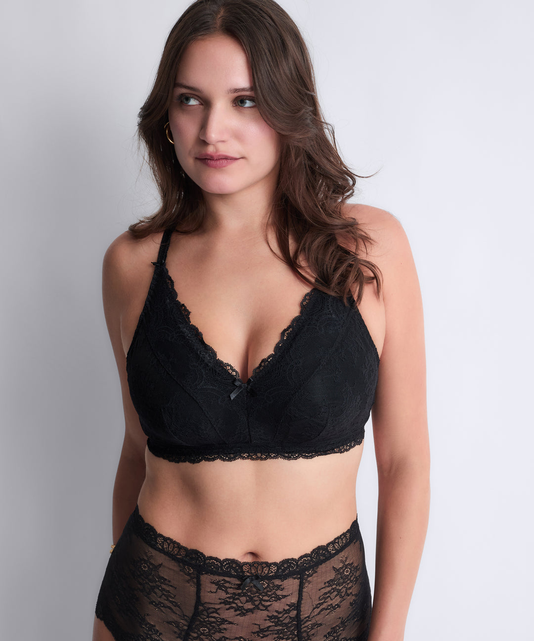 Aubade Dance of the Senses Post-Op Triangle Bra in Black