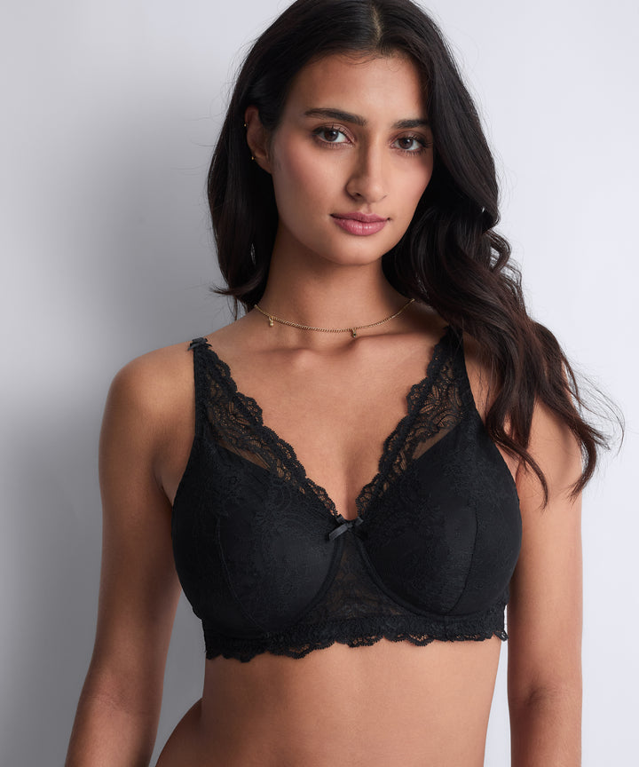 Aubade Dance of the Senses Post-Op Full Cup Bra in Black