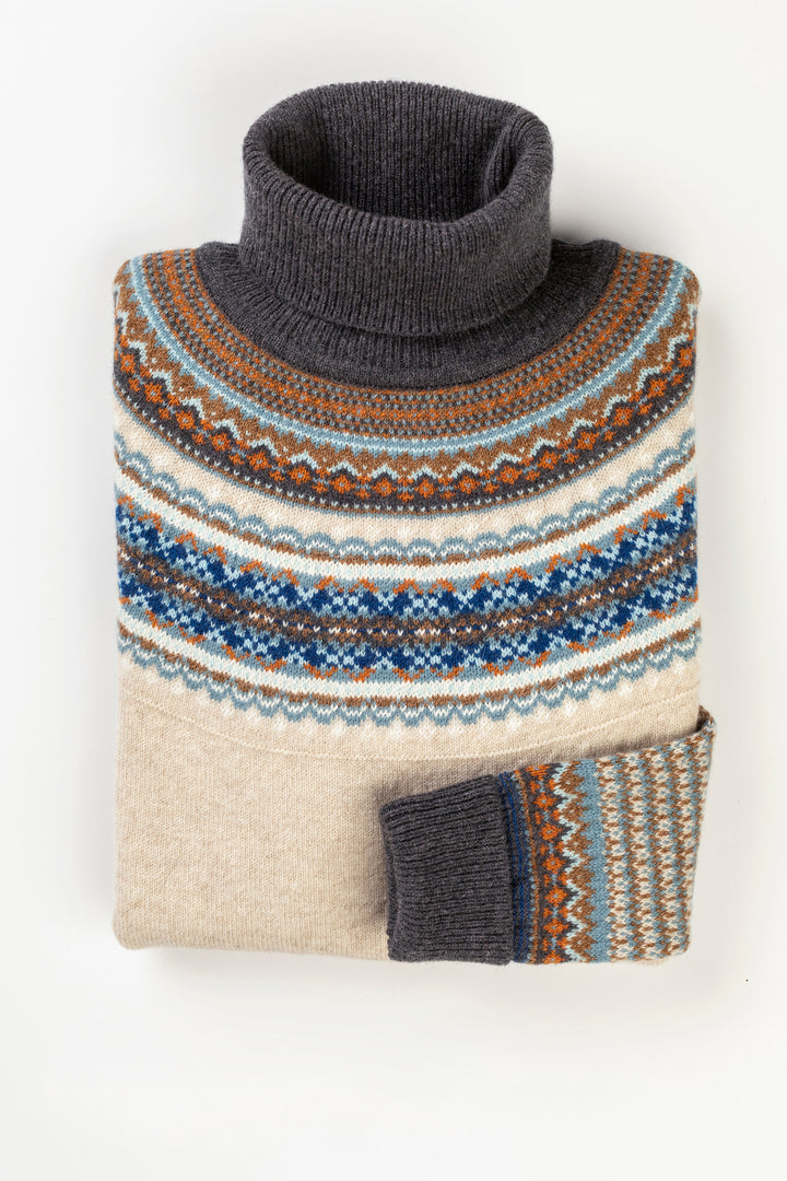 Eribe Alpine Roll Collar Sweater in Taurus