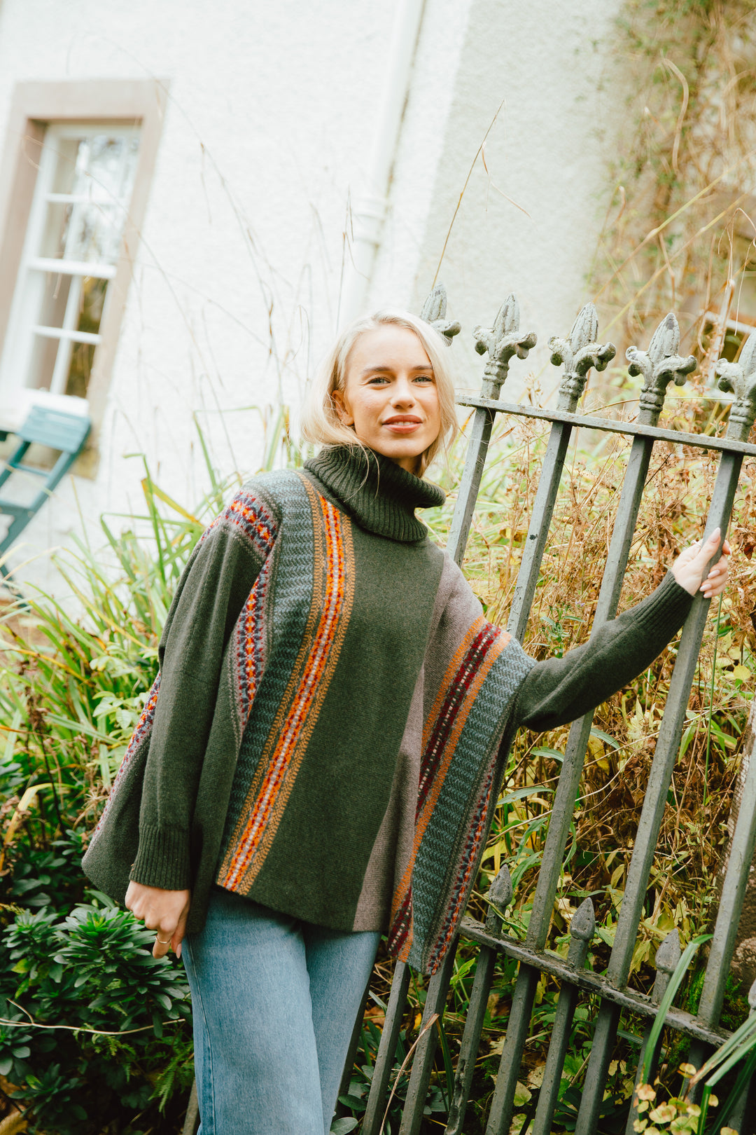 Eribe Montrose Cowl Sweater in Bracken