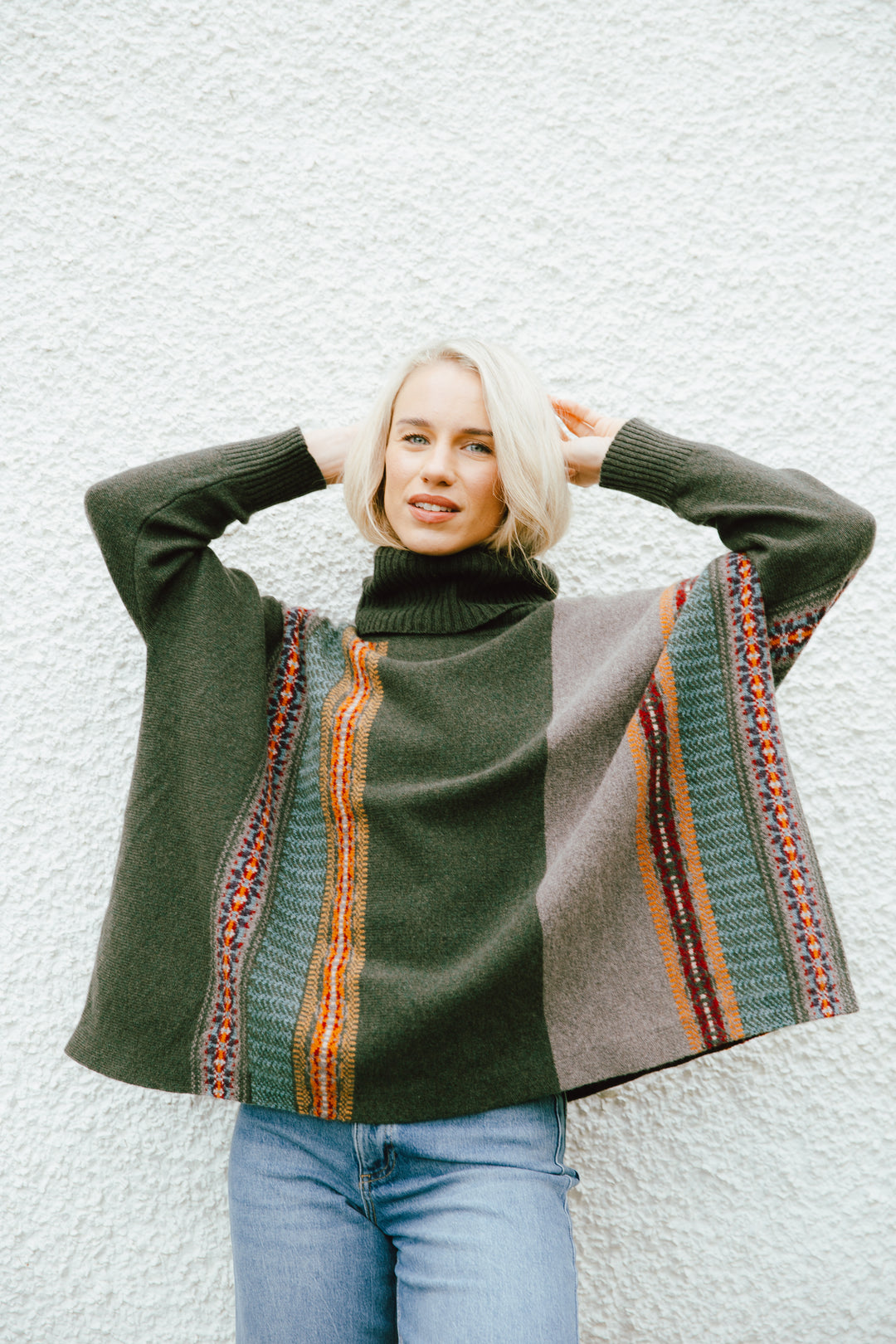 Eribe Montrose Cowl Sweater in Bracken