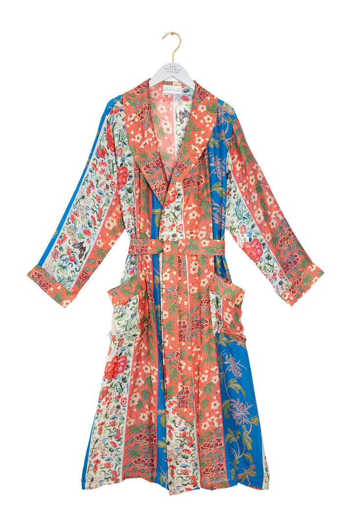 One Hundred Stars Gown in Ribbons Cobalt