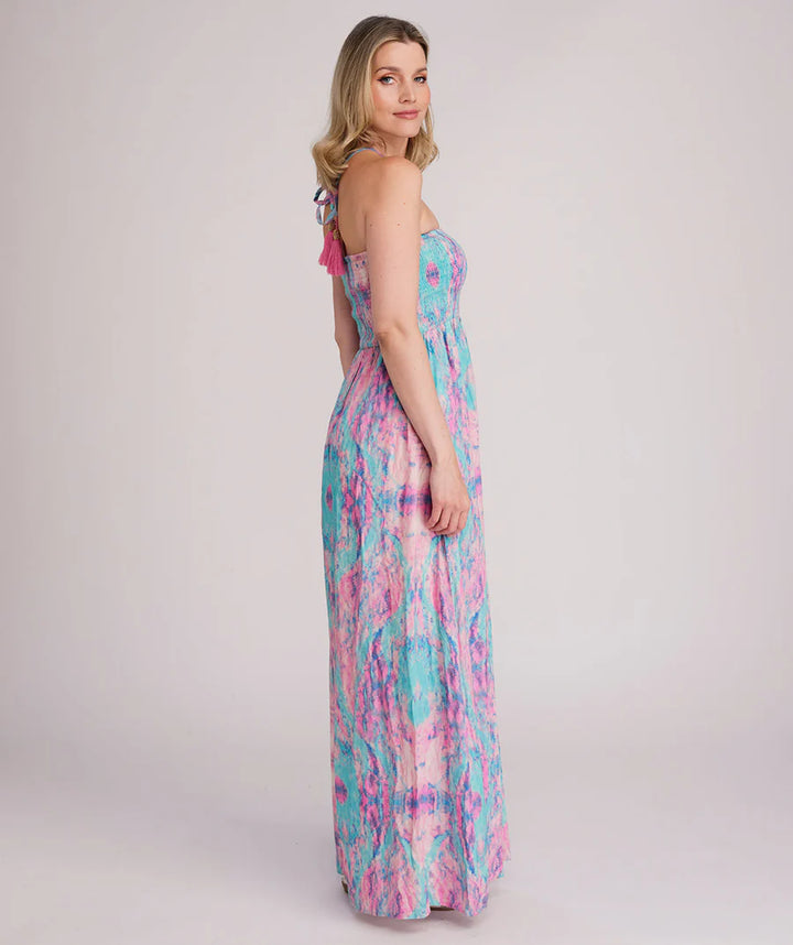 Pia Rossini Seville Maxi Dress in Blue