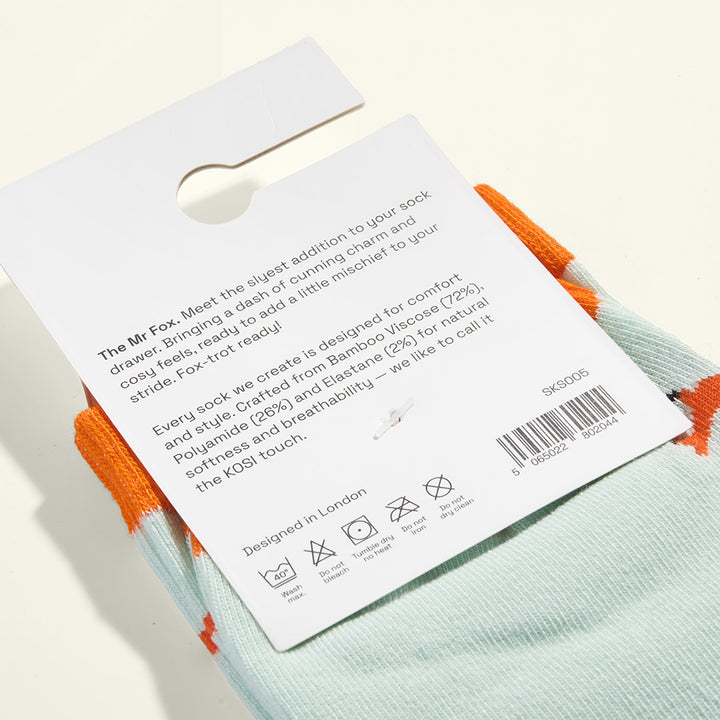 Kosi LONDON The Mr Fox Socks