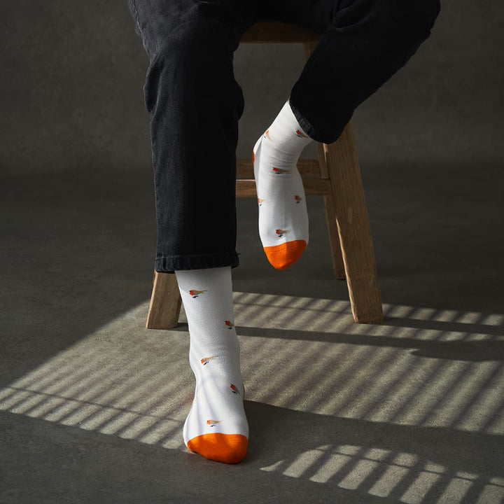 Kosi LONDON The Red Robin Socks