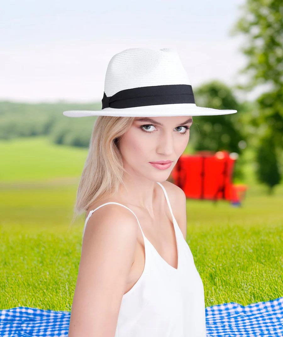 Pia Rossini Tobago Hat in White