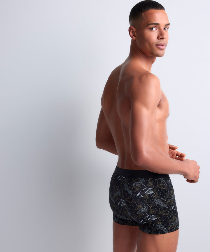 Aubade Mens Boxers in Gold Koi