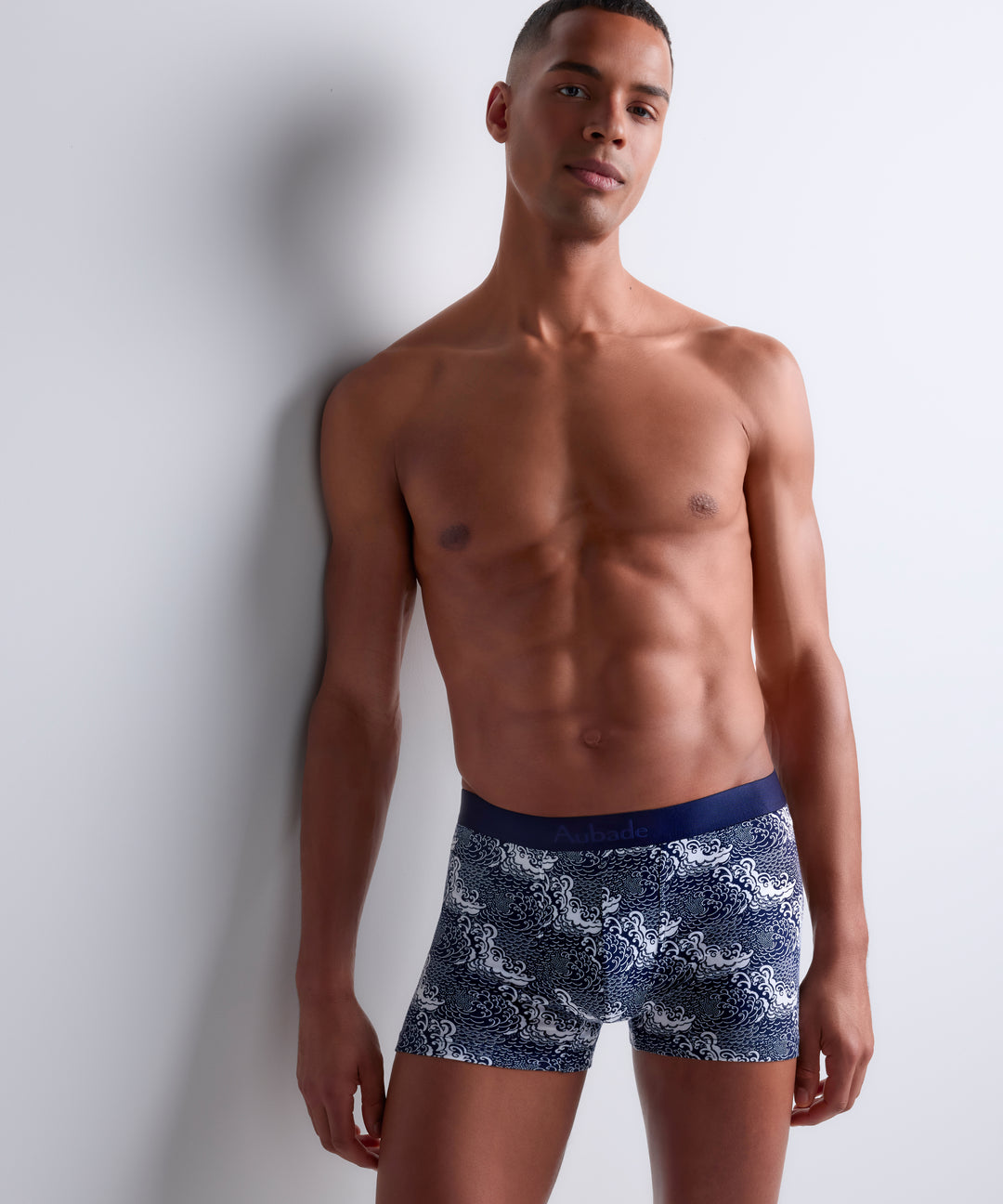 Aubade Mens Boxers in New Wave