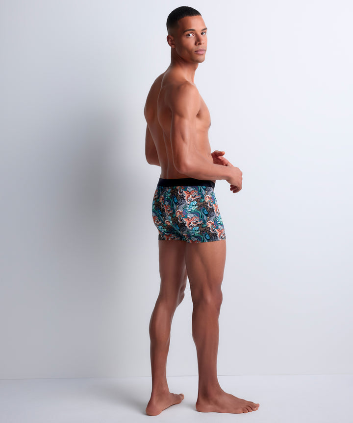 Aubade Mens Boxers in Tiger and Dragon