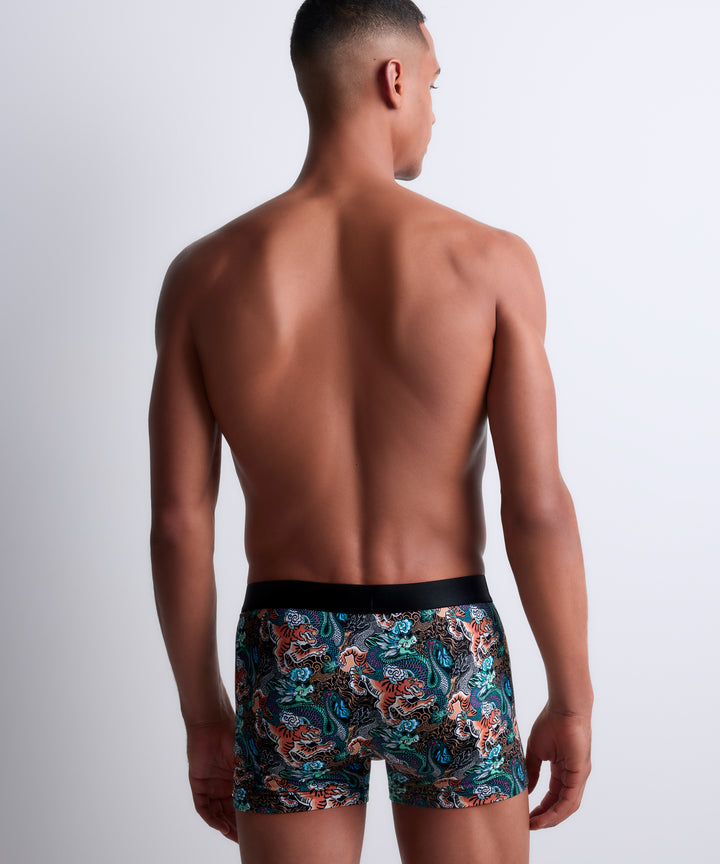 Aubade Mens Boxers in Tiger and Dragon
