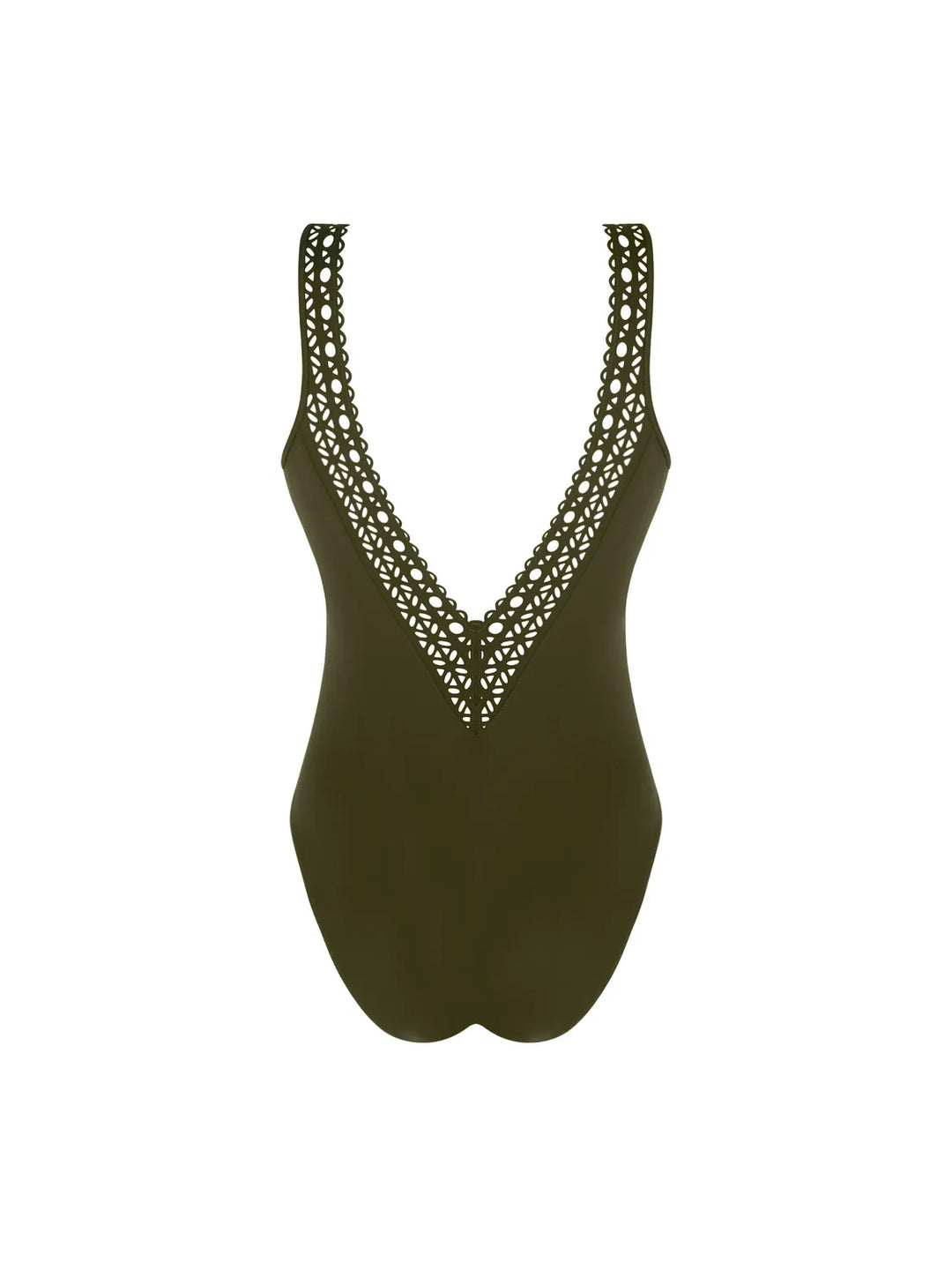 Lise Charmel Swim Ajourage Couture Swimsuit in Ajourage Avocat