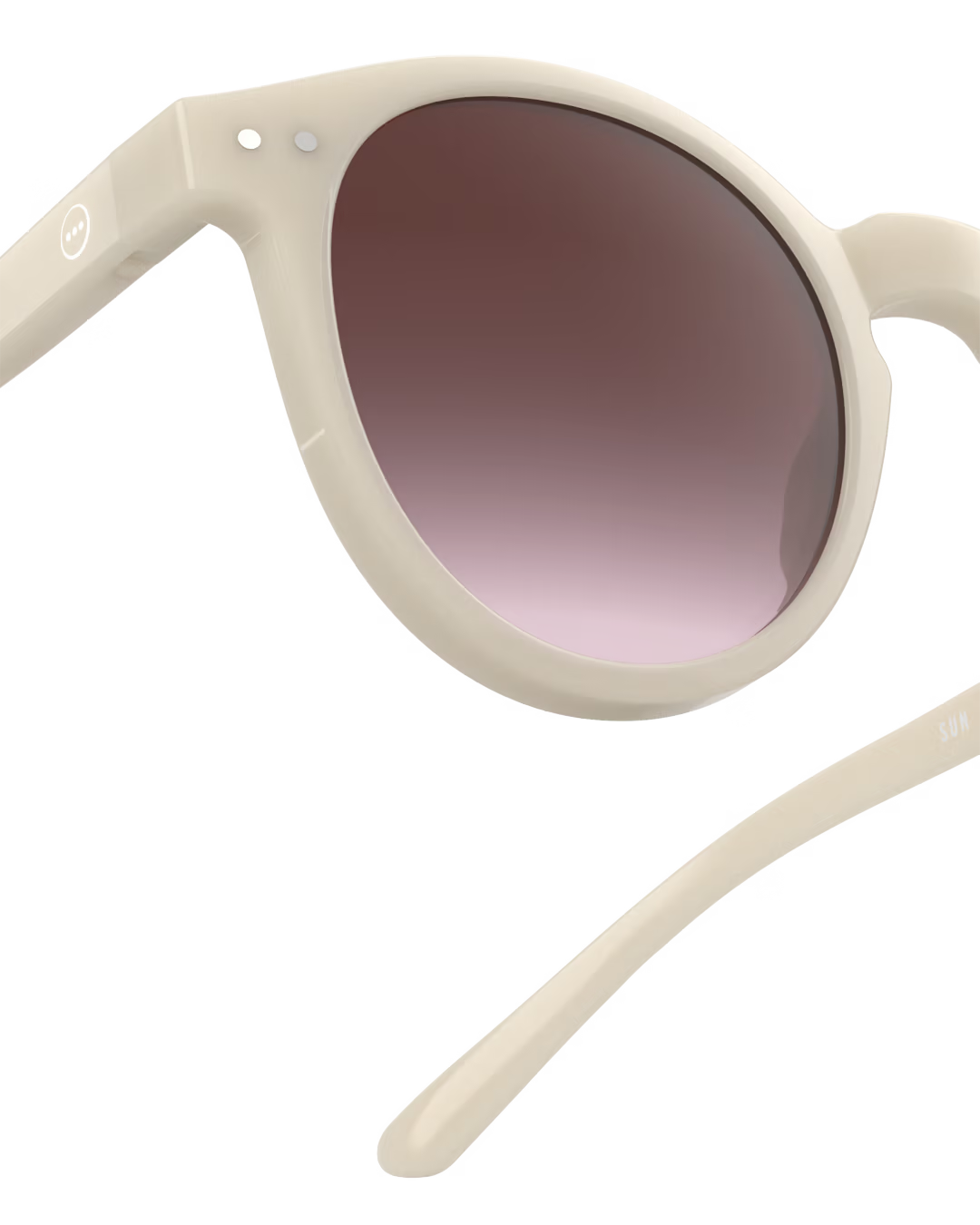 IZIPIZI #M Sunglasses in Vintage Cream