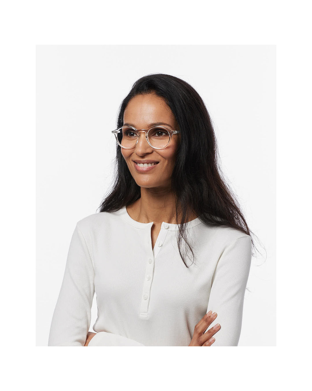 IZIPIZI #D The Iconic Reading Glasses in Crystal