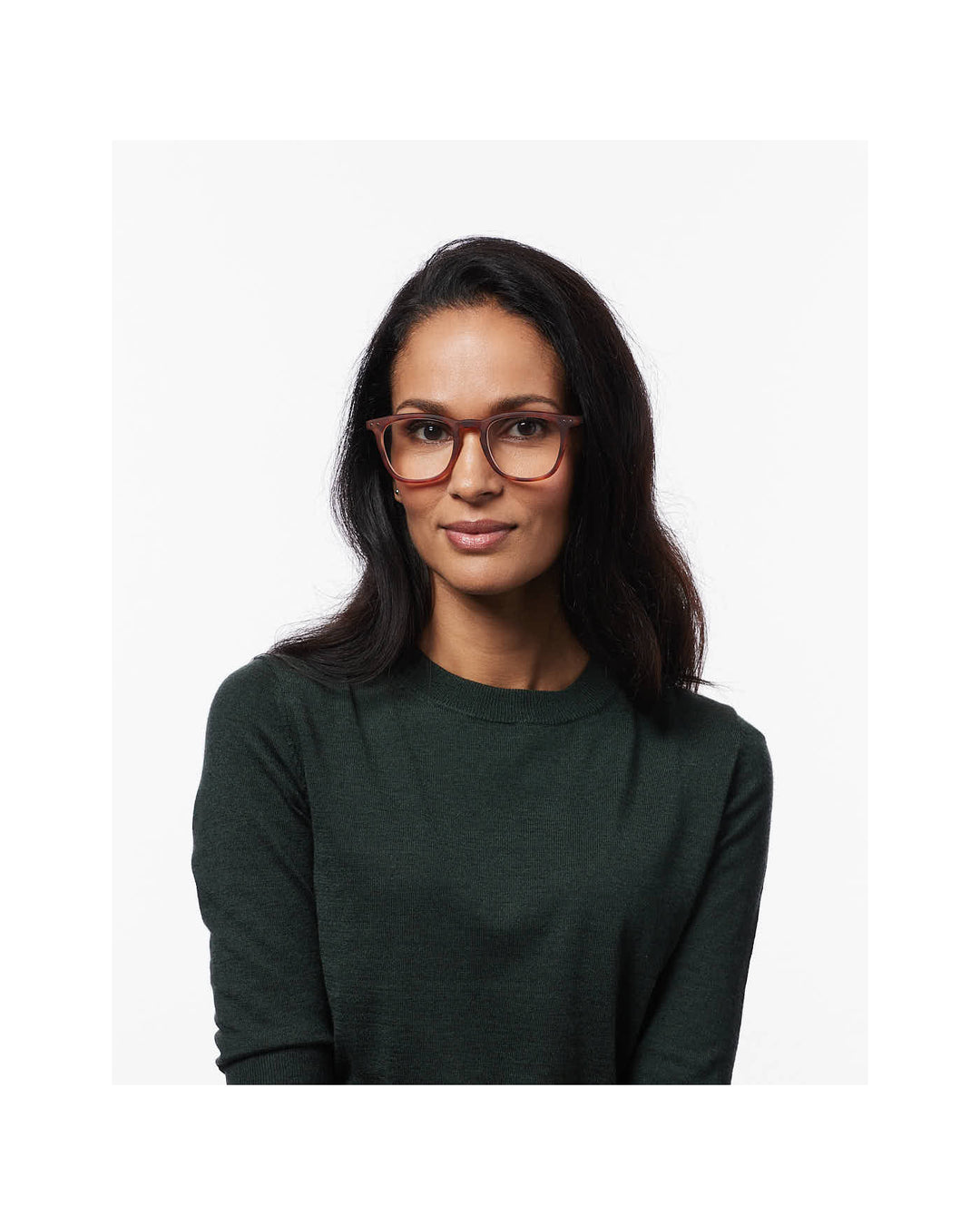 IZIPIZI #E The Trapeze Reading Glasses in Havane