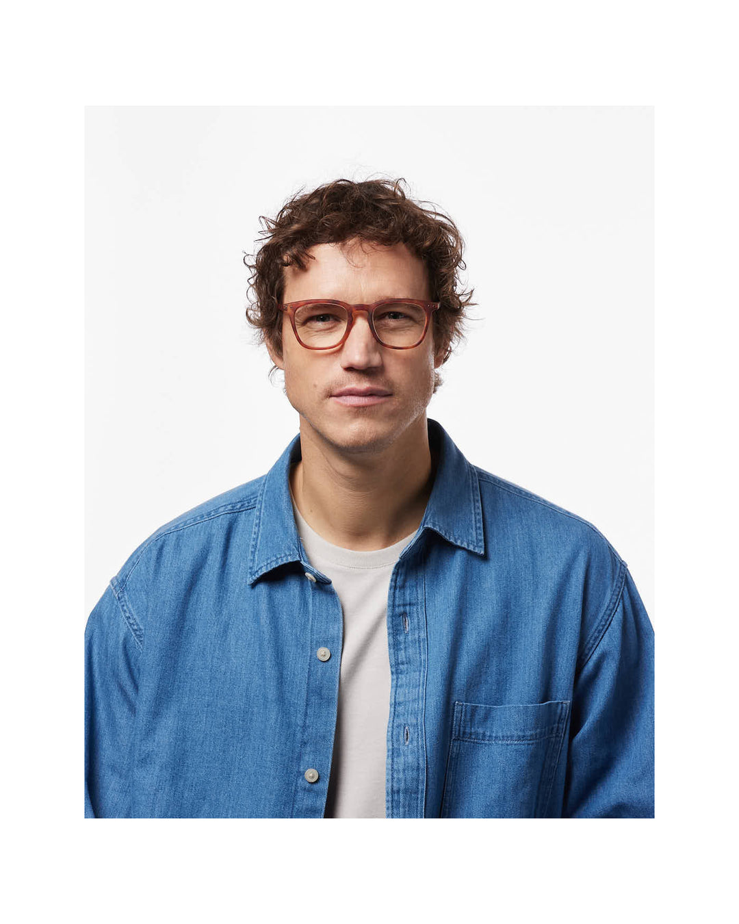 IZIPIZI #E The Trapeze Reading Glasses in Havane