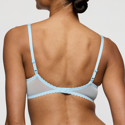 Marie Jo Jane Half Padded Balcony Bra in Milky Blue