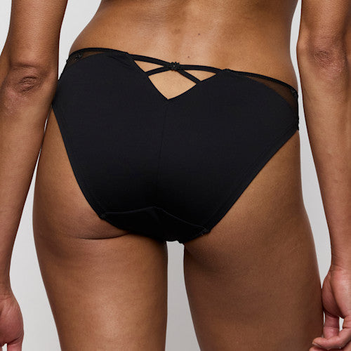 Marie Jo Daisy Rio Brief in Black
