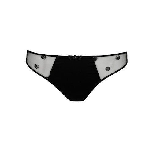Marie Jo Daisy Rio Brief in Black