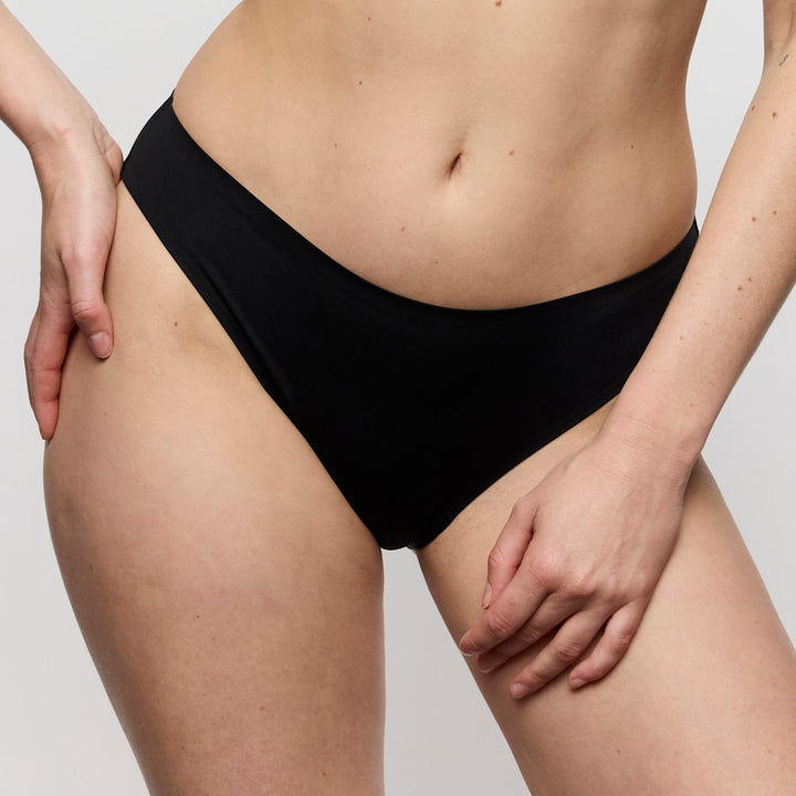 Marie Jo Soft Studio Invisible Rio Brief in Black