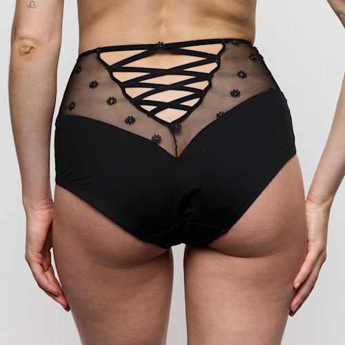 Marie Jo Daisy Full Brief in Black