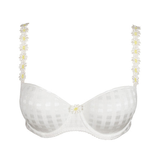 Marie Jo Avero Padded Balcony Bra in Ivory Petal